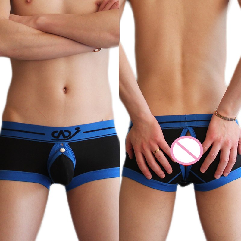 Comprar Wj Sexy Gay De La Ropa Interior De Los Hombres Con Pene Bolsa