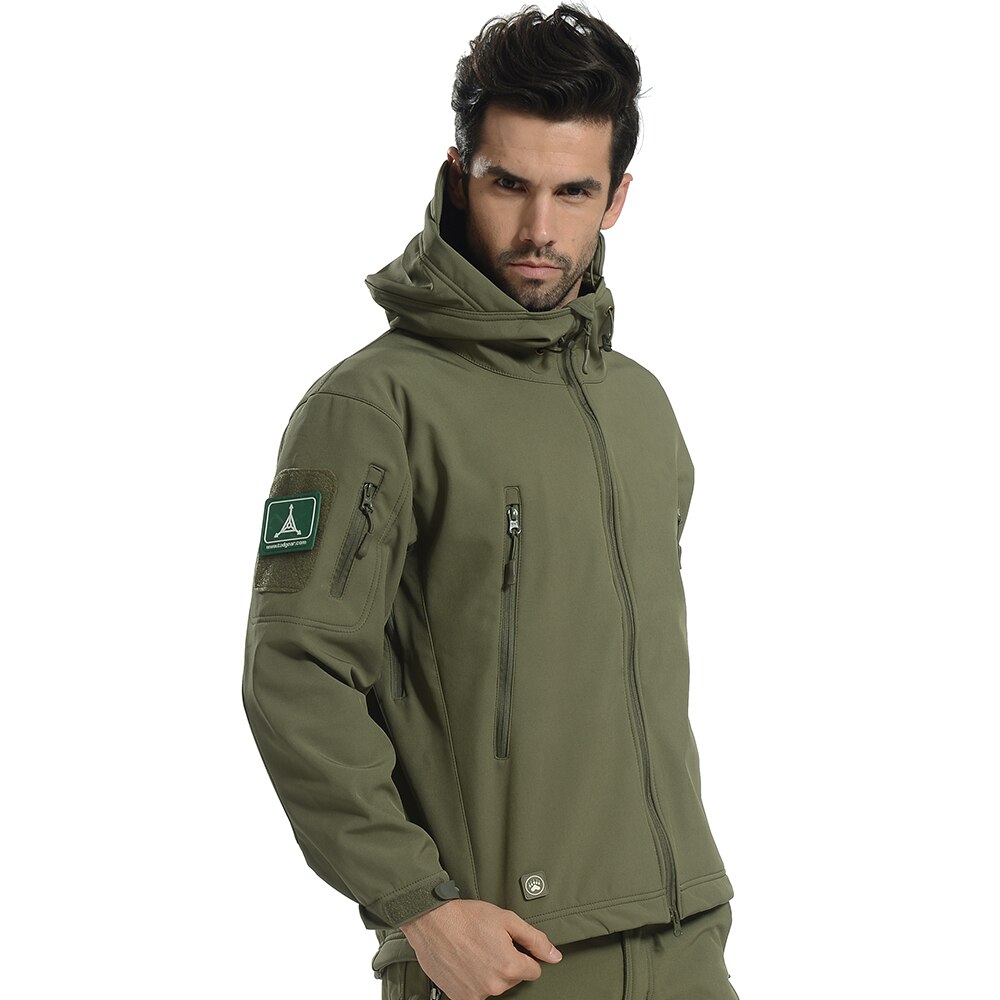 Kaufen Winter Camouflage Wasserdichte Softshell Jacket Men Fleece Warm Regen Jacke Manner Uniform Angeln Wandern Mantel Taktische Jacke Frauen Produkte Besten Preis