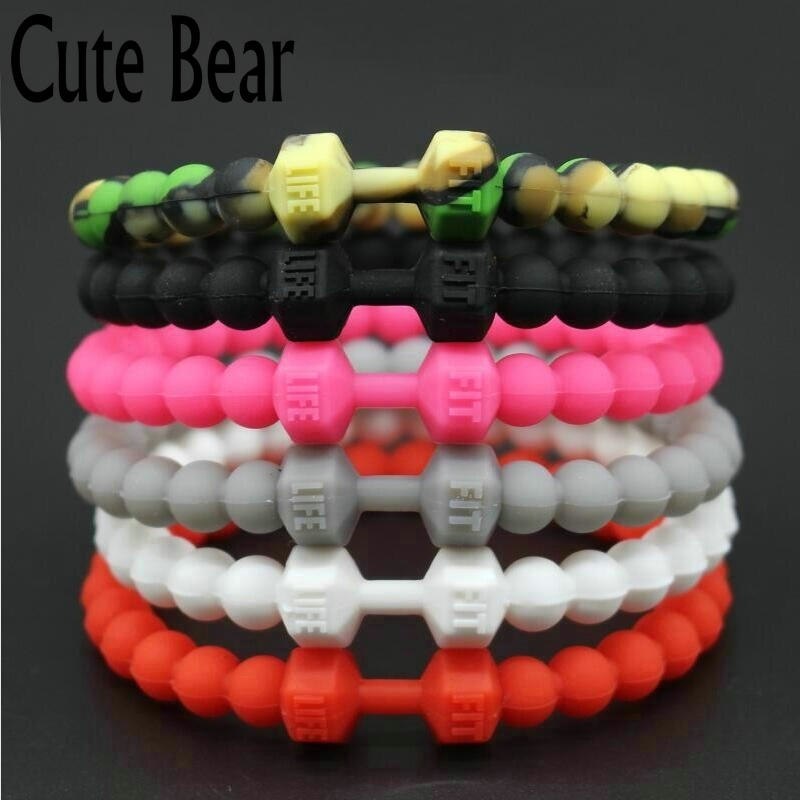 Köp Söta bär silikon armband och armband fashion sport fitness maskin