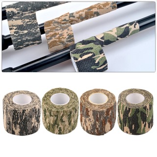 2016 New Hot en Roll Män Army Adhesive kamouflage tejp för Outdoor Hunting Stealth Wrap fri frakt
