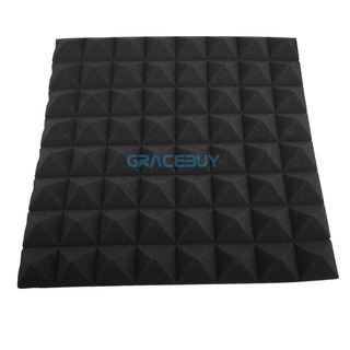 Acoustique insonorisation studio mousse 50cmX50cmX5cm Retour Soundproof Matériau Panneaux muraux d'instruments de musique pour KTV Accueil Chambre Piano
